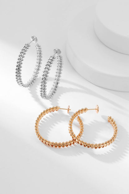 ¡®Veyra Jewelry¡¯CLASH HOOP EARRINGS