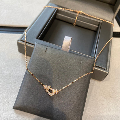 ¡®Veyra Jewelry¡¯FORCE 10 DIAMOND PINK GOLD NECKLACE MINI MODEL