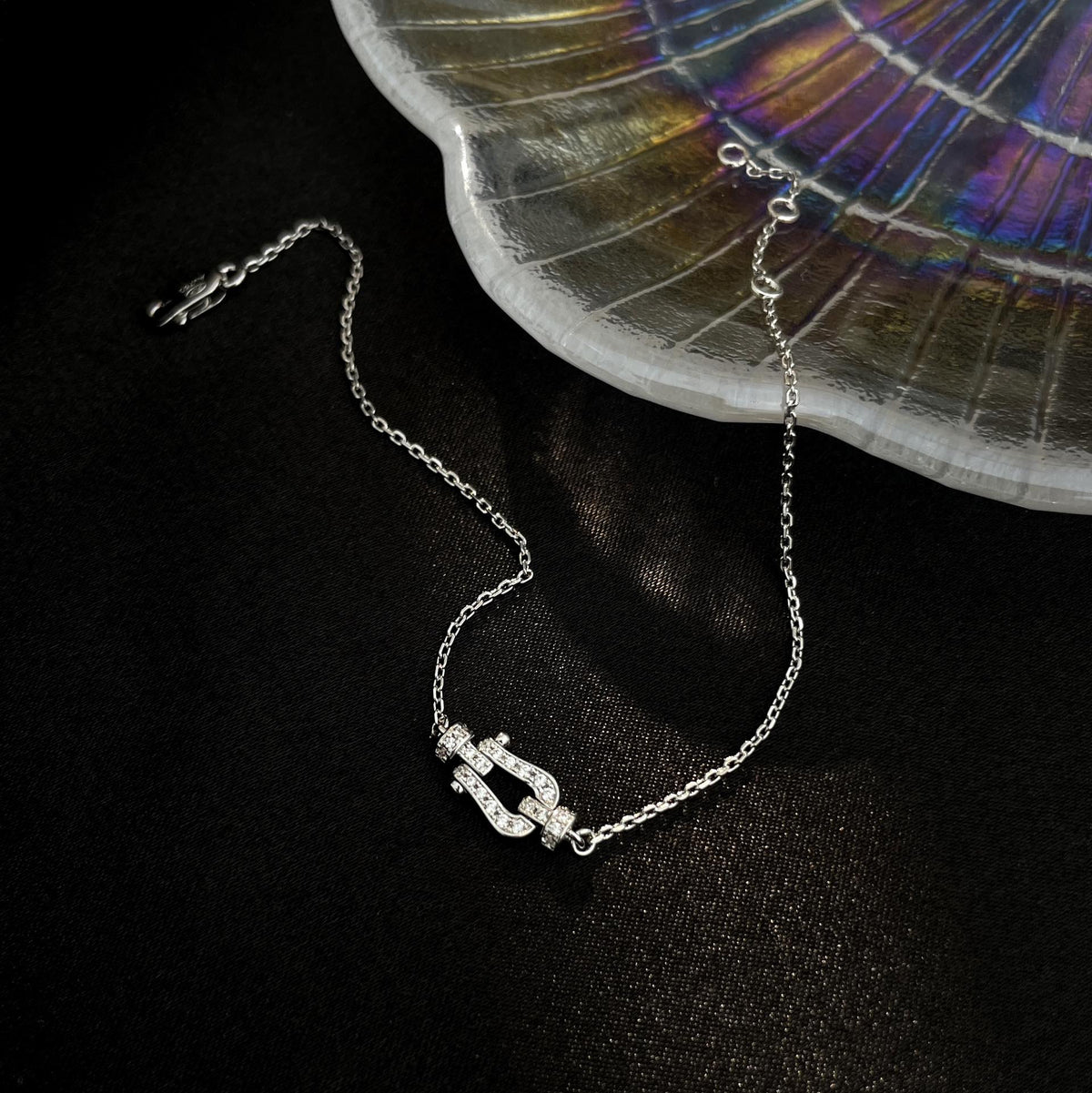 ¡®Veyra Jewelry¡¯FORCE 10 FULL DIAMOND BUCKLE CHAIN LINK MINI MODEL