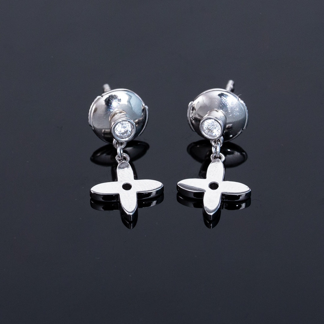 ¡®Veyra Jewelry¡¯VIDYLLE SILVER DIAMOND MINI DROP EARRINGS