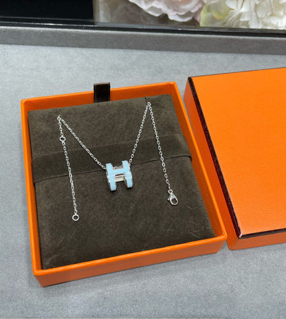 ¡®Veyra Jewelry¡¯POP H SKY BLUE NECKLACE