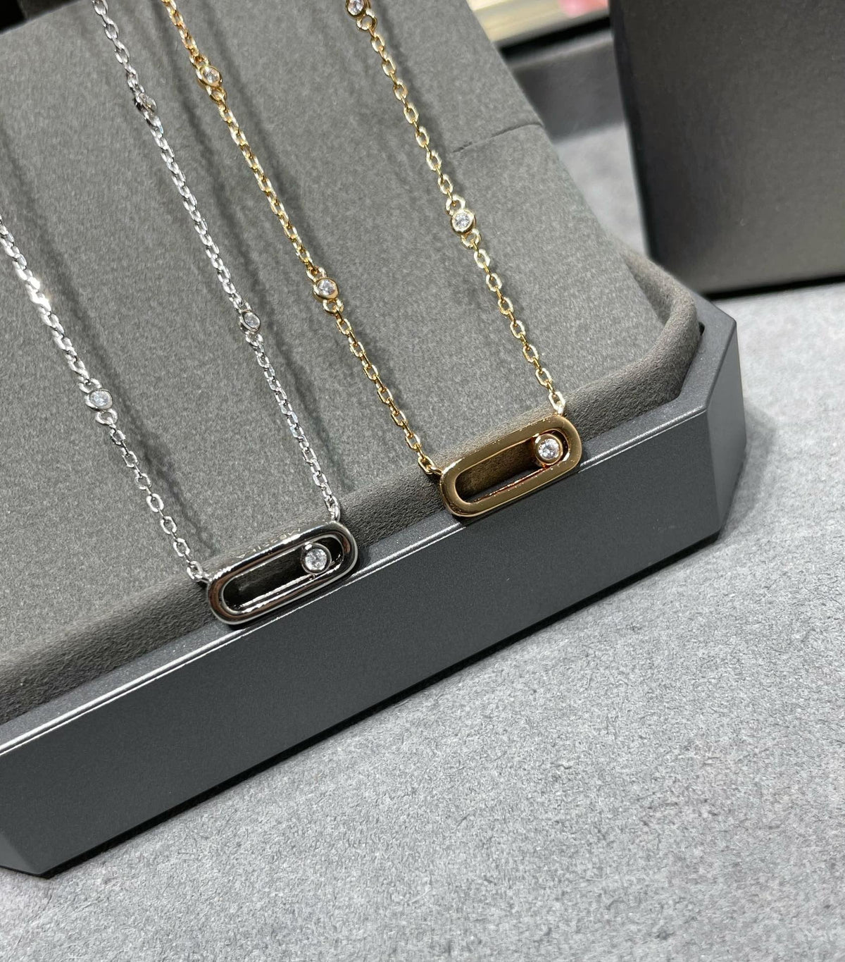 [Veyra Jewelry]MOVE UNO DIAMOND NECKLACE