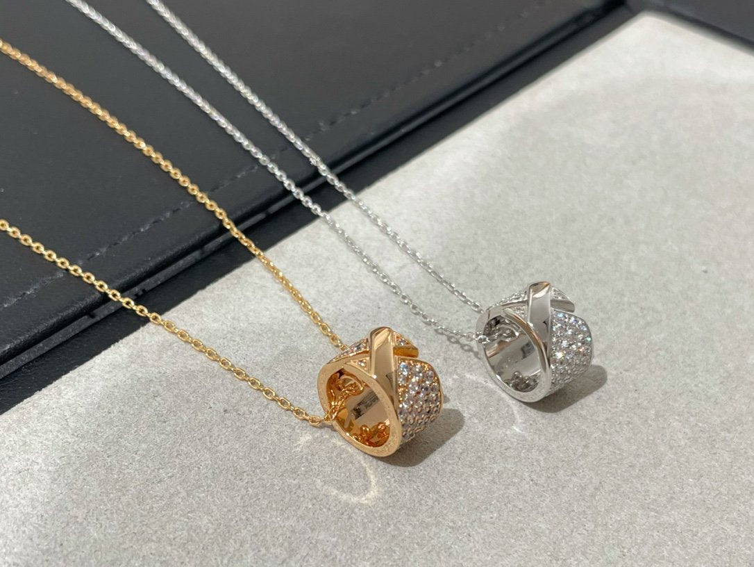 ¡®Veyra Jewelry¡¯LIENS EVIDENCE DIAMOND PAVED NECKLACE