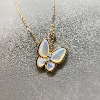 ¡®Veyra Jewelry¡¯BUTTERFLY MOP DIAMOND NECKLACE