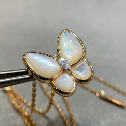 ¡®Veyra Jewelry¡¯BUTTERFLY MOP DIAMOND NECKLACE