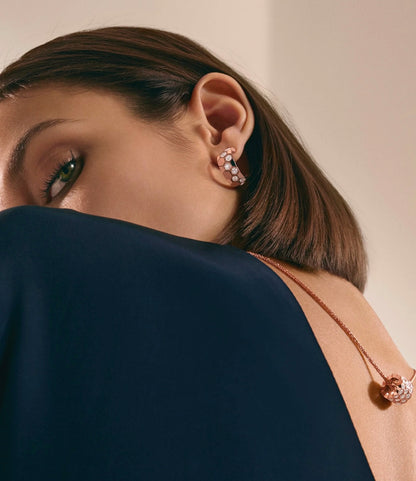 ¡®Veyra Jewelry¡¯BEE LOVE DIAMOND HOOP EARRINGS