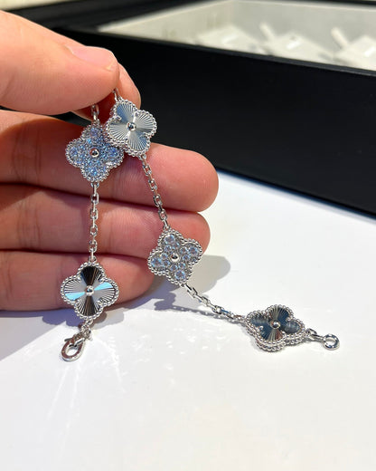 [Veyra Jewelry]New  CLOVER 5 MOTIF LASER BRACELET COLLECTION