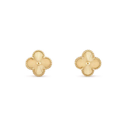 ¡®Veyra Jewelry¡¯CLOVER MINI 9.5MM LASER EARRINGS