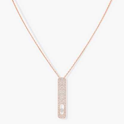 [Veyra Jewelry]MY FIRST DIAMOND PAVED NECKLACE
