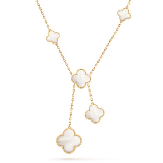 ¡®Veyra Jewelry¡¯CLOVER MOTHER OF PEARL NECKLACE 6 MOTIF