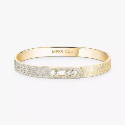 [Veyra Jewelry] 2026 BRAND-NEW FROSTED BRACELET WITH DIAMONDS THREE COLORS