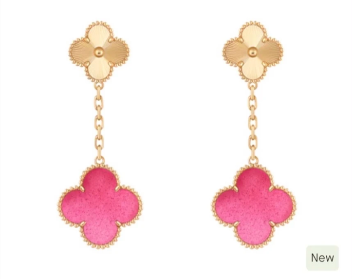 [Veyra Jewelry ] 26 NEW PINK BUBBLE ENAMEL SET