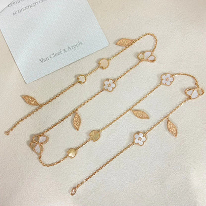 [Veyra Jewelry] 26 NEW CLOVER LUCKY LIGHT YELLOW AND WHITE SET
