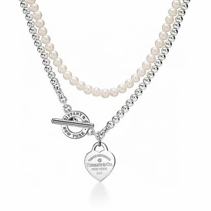 [Veyra Jewelry] Double-clasp Pearl Necklace、Bracelet