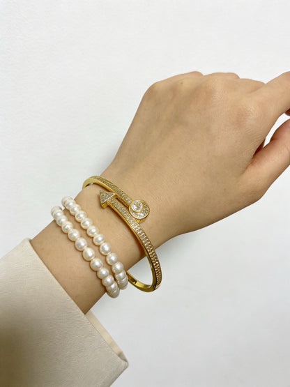 [Veyra Jewelry] Full Diamond Bracelet