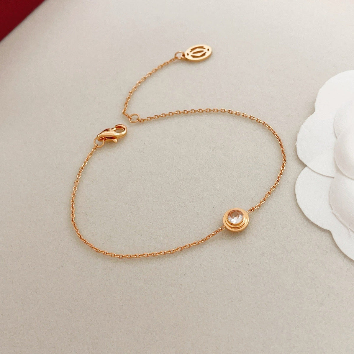 [Veyra Jewelry] UFO Series Single Diamond Bracelet