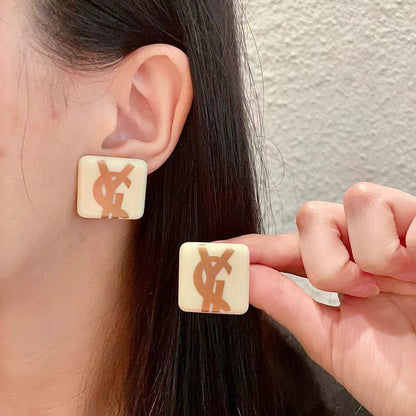 [Veyra Jewelry]Classic Letter Earrings