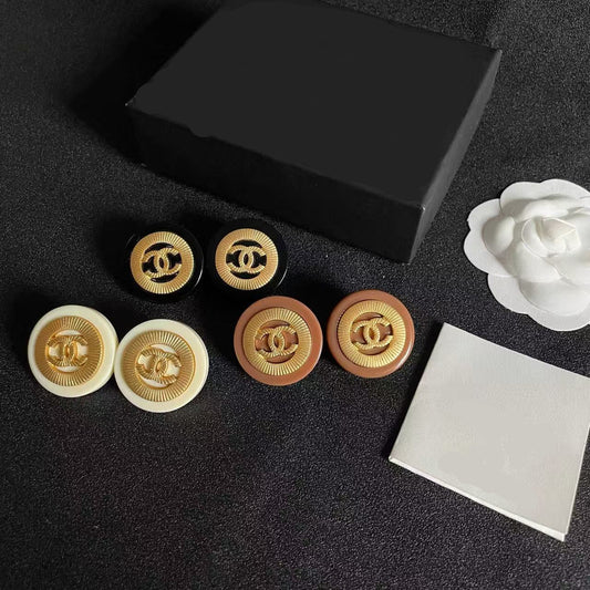 [Veyra Jewelry]Classic Double C Earrings