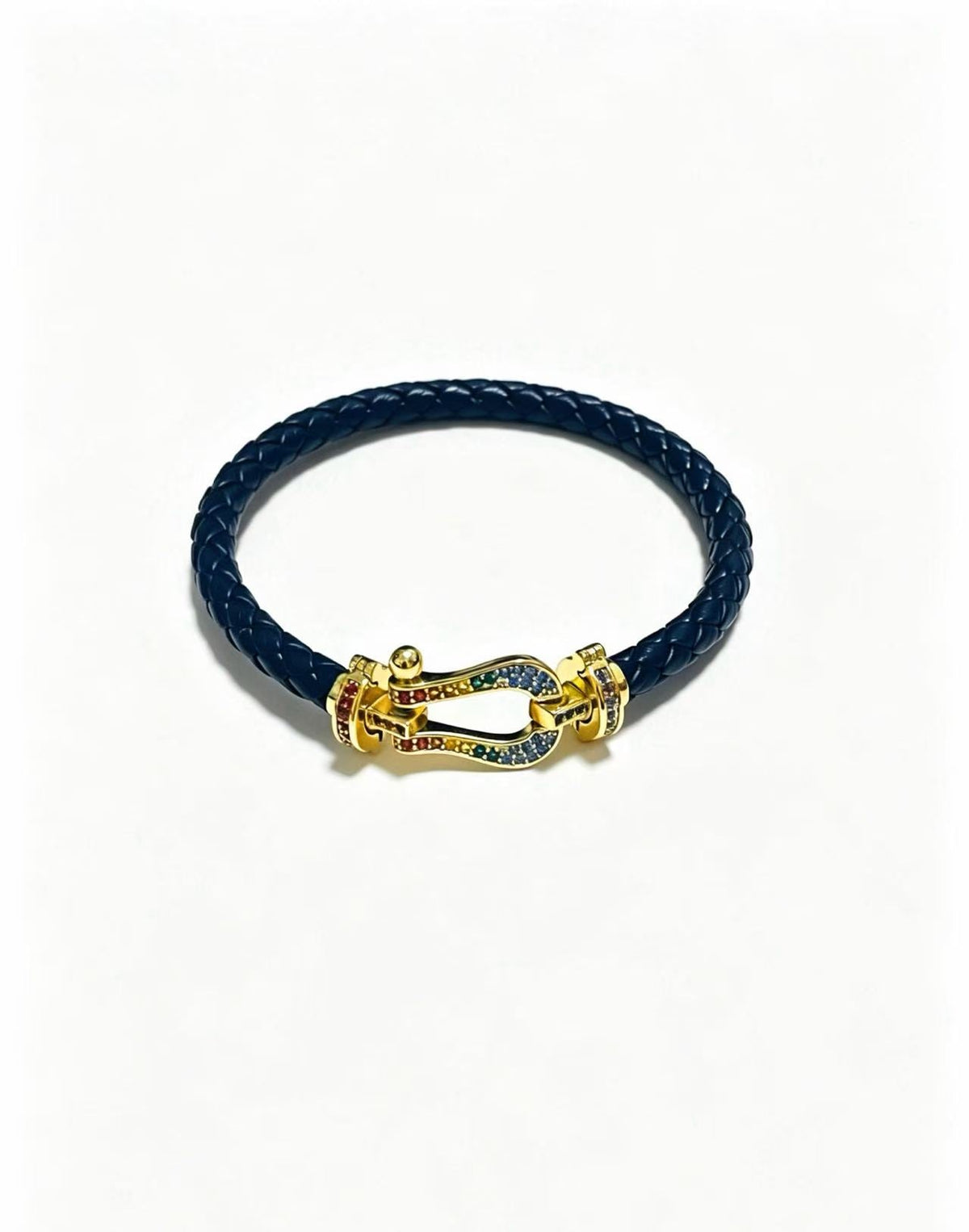 ¡®Veyra Jewelry2026 New Horseshoe Buckle Leather Couple Bracelet
