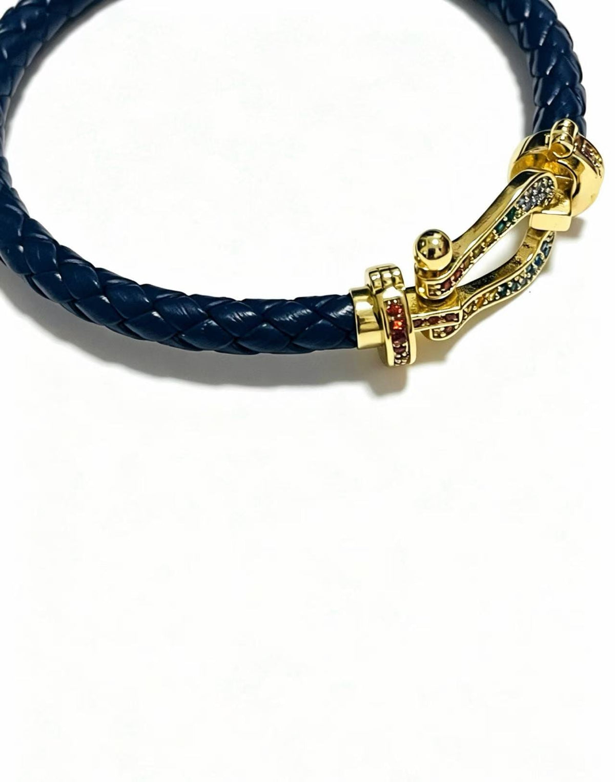 ¡®Veyra Jewelry2026 New Horseshoe Buckle Leather Couple Bracelet
