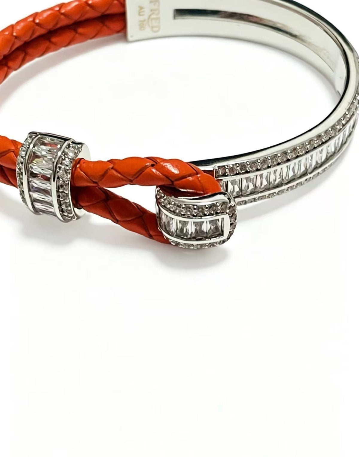 ¡®Veyra Jewelry2026 New Half-Diamond Horseshoe Buckle Bangle