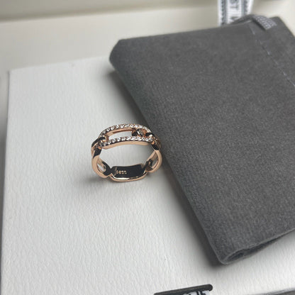 [Veyra Jewelry]Sliding Single Diamond Ring
