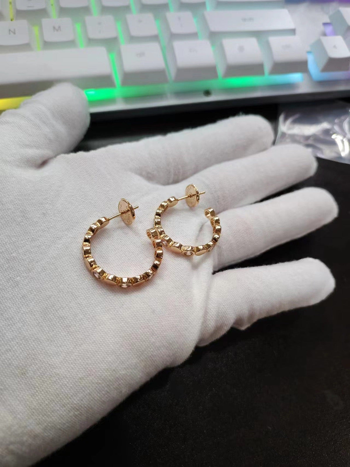 [Veyra Jewelry]Bubble Hoop Earrings