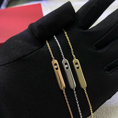[Veyra Jewelry]My First Diamond Bracelet(Adjustable)