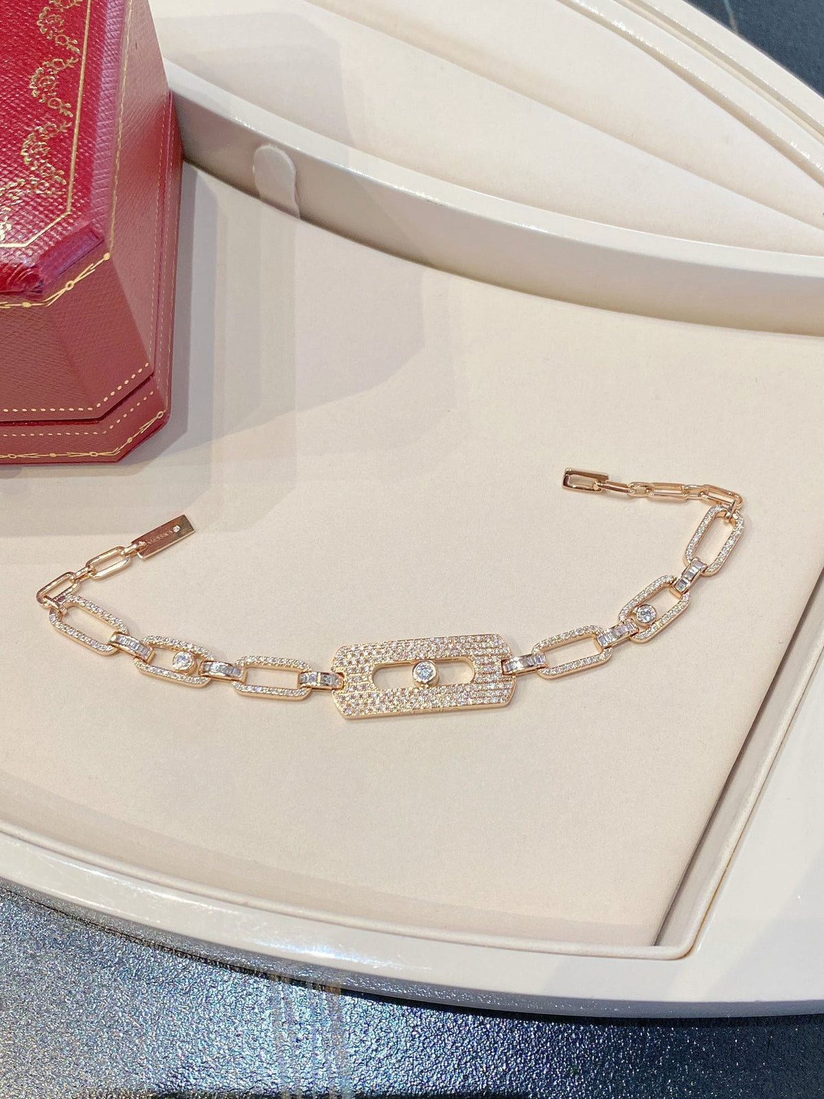 [Veyra Jewelry]My Move Pavé Chain Bracelet