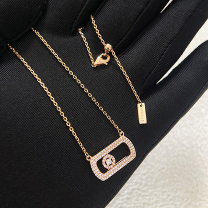 [Veyra Jewelry] So Move Pavé Sliding Diamond Necklace