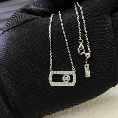 [Veyra Jewelry] So Move Pavé Sliding Diamond Necklace