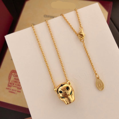 ¡®Veyra Jewelry¡¯Panthère de  Pendant Necklace, Panther‑Head Motif, Emerald Eyes,