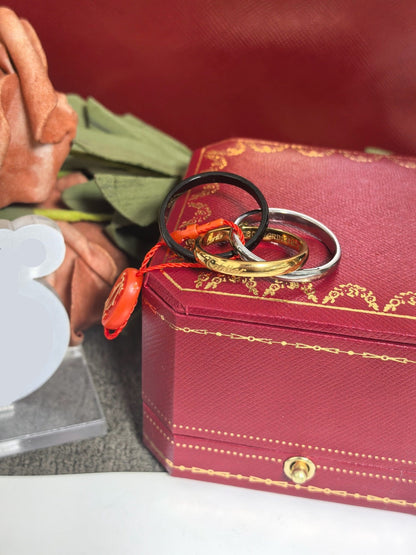 [Veyra Jewelry]TRINITY RING GOLD PINK GOLD SILVER
