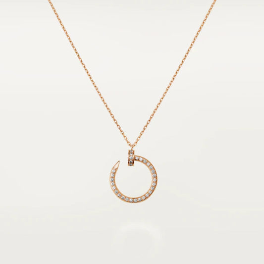 ¡®Veyra Jewelry¡¯JUSTE NECKLACE PINK GOLD DIAMONDS