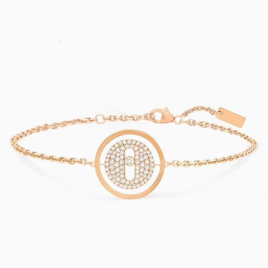 [Veyra Jewelry]LUCKY MOVE DIAMOND PAVED BRACELET