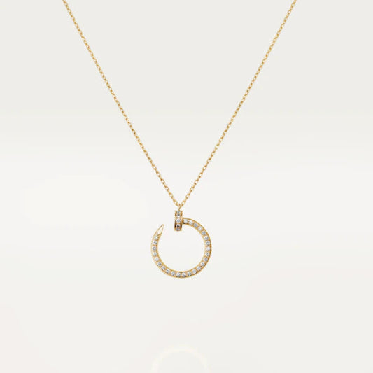 ¡®Veyra Jewelry¡¯JUSTE NECKLACE GOLD DIAMONDS