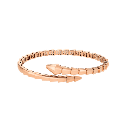 [Veyra Jewelry]Viper Silver No‑Diamond Snake Bracelet