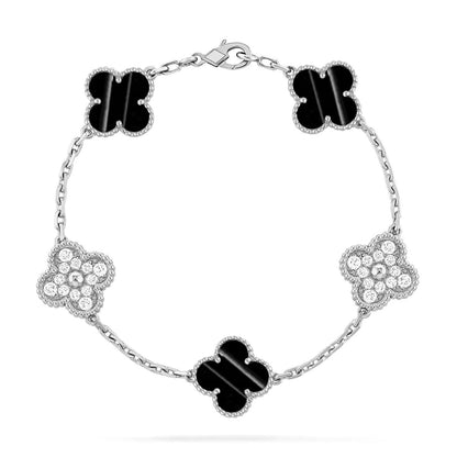 [Veyra Jewelry]New  CLOVER 5 MOTIF PULSAR STONE BRACELET COLLECTION