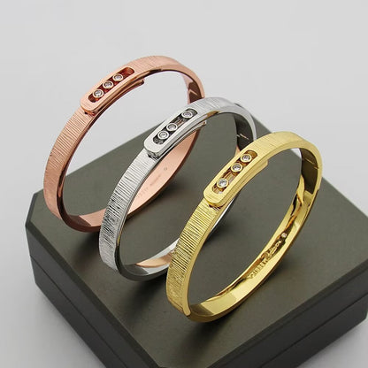 [Veyra Jewelry]Move Noa Ciselé bangle