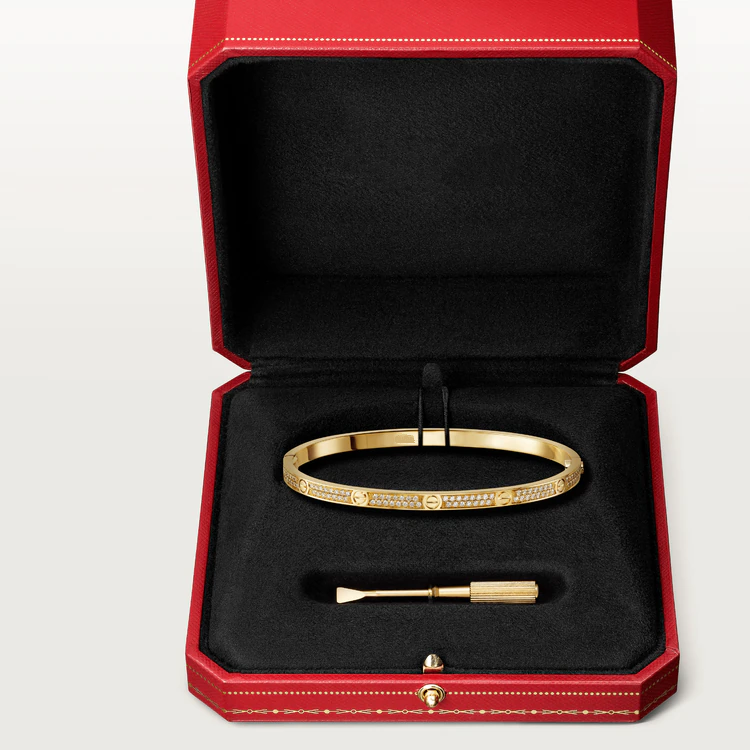 ¡®Veyra Jewelry¡¯LOVE BRACELET 3.65MM DIAMOND-PAVED