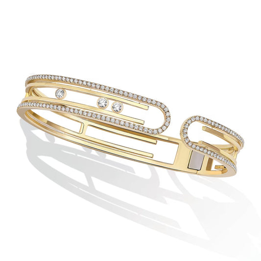 [Veyra Jewelry]MOVE 10TH PAVED DIAMOND BRACELET