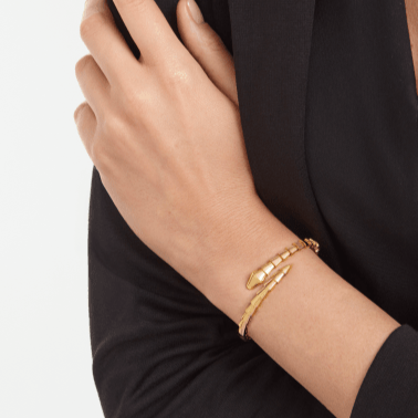 [Veyra Jewelry]Viper Silver No‑Diamond Snake Bracelet