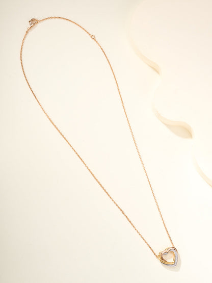 ¡®Veyra Jewelry¡¯Heart Ring Pendant Necklace