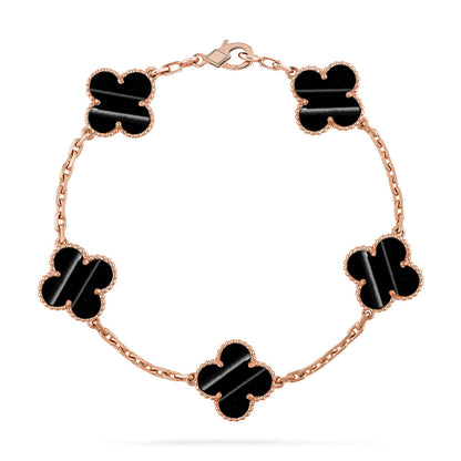 [Veyra Jewelry]New  CLOVER 5 MOTIF PULSAR STONE BRACELET COLLECTION