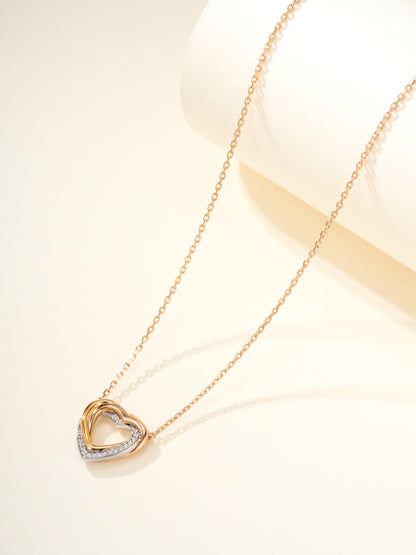 ¡®Veyra Jewelry¡¯Heart Ring Pendant Necklace