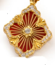[Veyra Jewelry] B.C.L BIG SIZE ENAMEL NECKLACE£¨Various