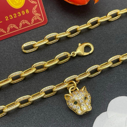 ¡®Veyra Jewelry¡¯Lion Head Link Chain Necklace