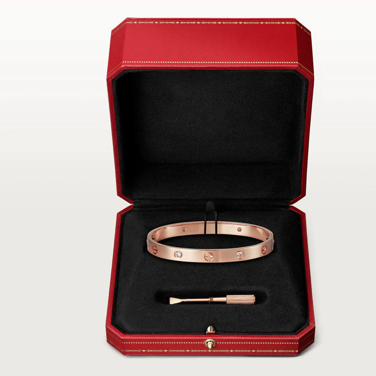 ¡®Veyra Jewelry¡¯LOVE BRACELET 6.1MM 4 DIAMONDS