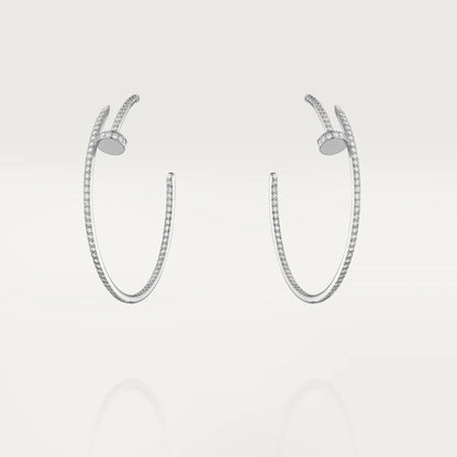 ¡®Veyra Jewelry¡¯JUSTE EARRINGS FULL DIAMONDS 1.8MM