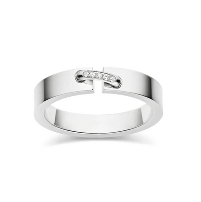 ¡®Veyra Jewelry¡¯ALLIANCE LIENS VIDENCE DIAMOND 4MM RING